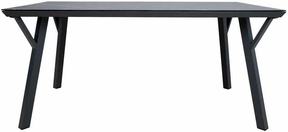 Home4You Stalas CASPER 160x90H73cm, pilkas