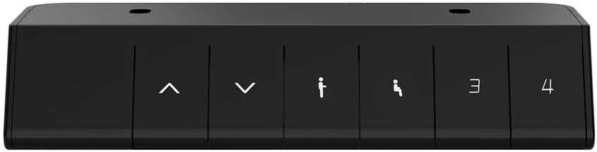 Home4You Stalo koja ERGO FIT su 1 varikliu, juoda