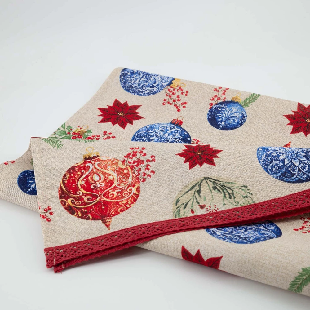Lova Stalo kilimėlis CHRISTMAS NEW 43x116cm, Kalėdų dekoracijos