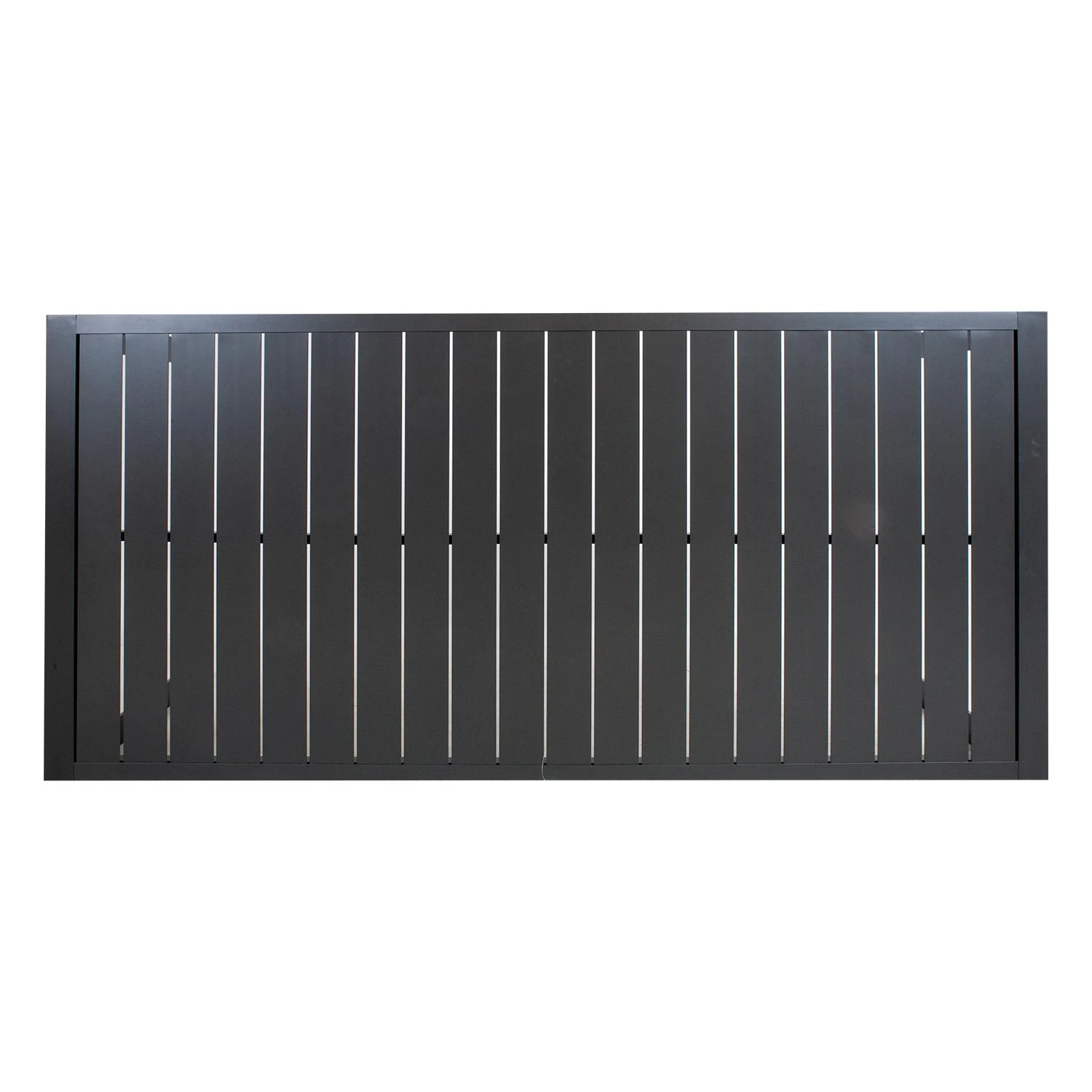 Home4You Table TOMSON 216x100xH73 cm, dark pilkas