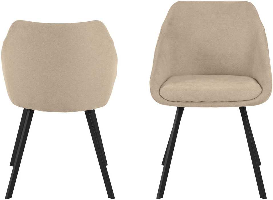 Actona BEIGE Nils MINŠTA KĖDĖ su atlošu