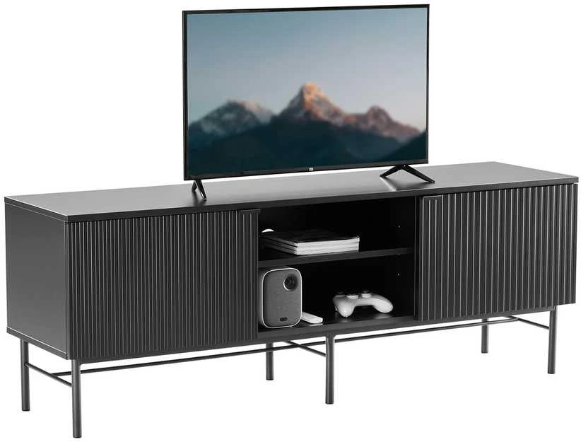 Home4You TV staliukas SEQUENCE 150x40xH55cm, juodas