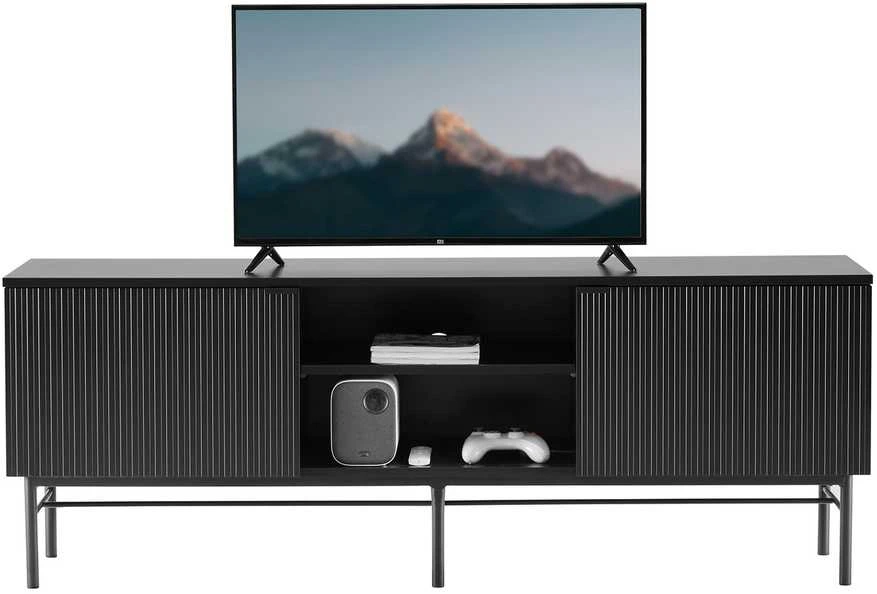 Home4You TV staliukas SEQUENCE 150x40xH55cm, juodas