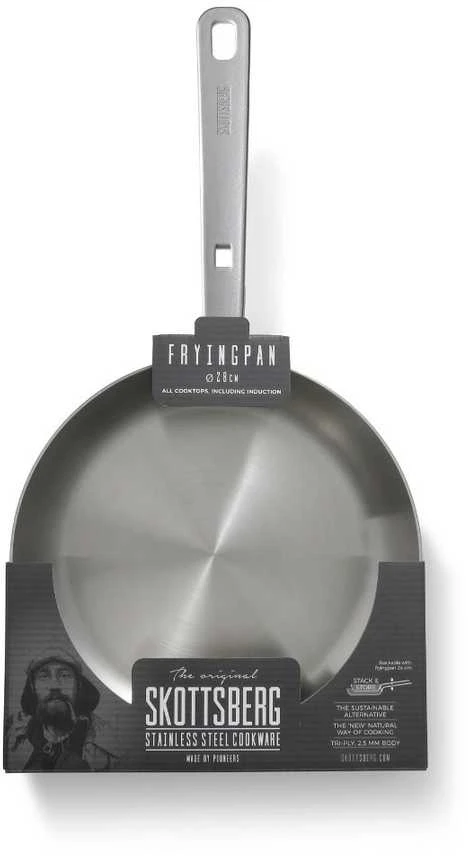 Nerūdijančio plieno keptuvė Skottsberg 28cm
