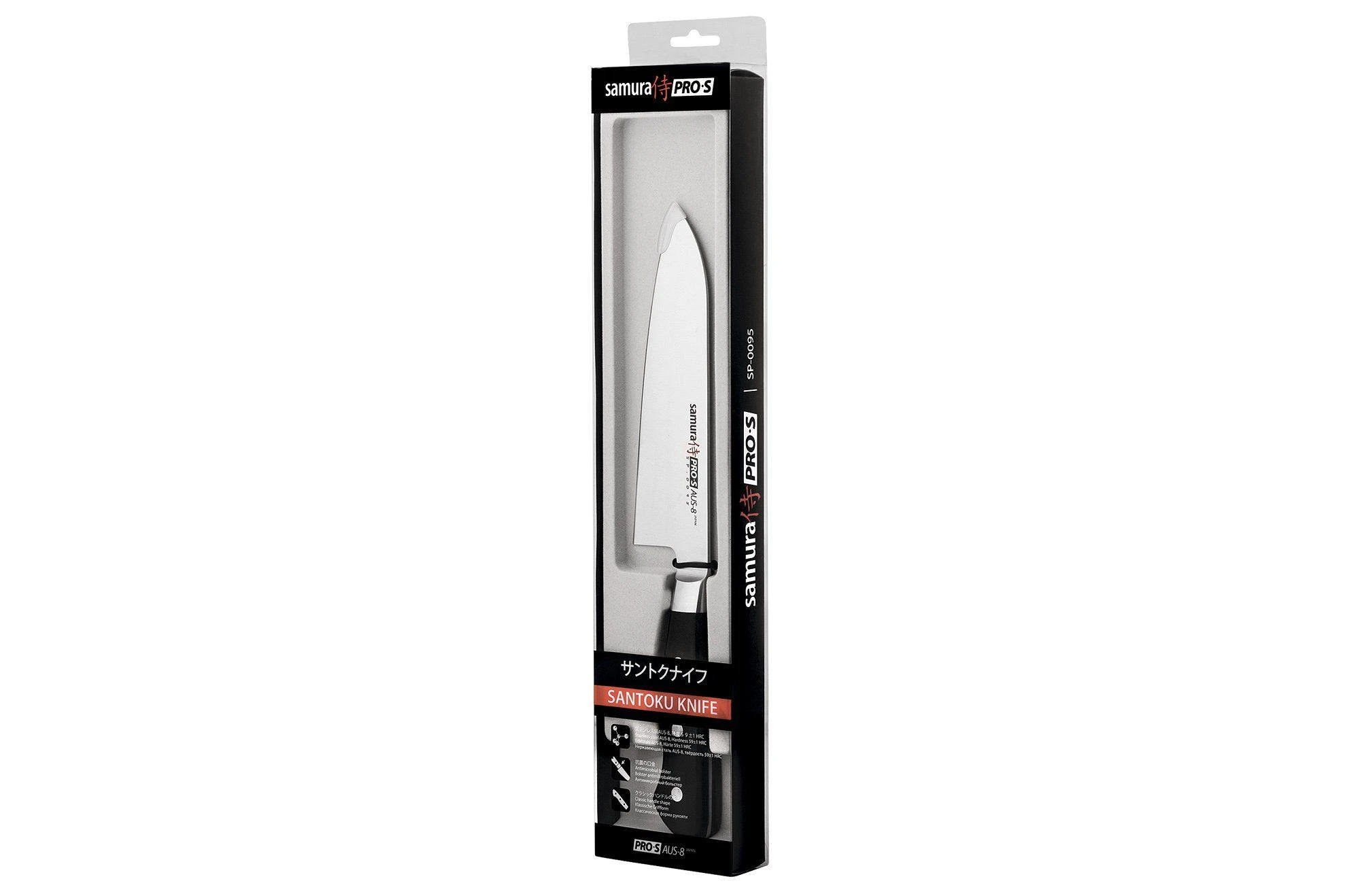 Sia Samura Latvija Peilis Pro-S santoku 180mm SP-0095