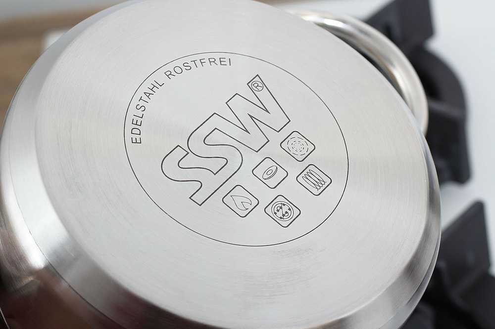 SSW Puodas "Comfort" su snapeliu 24cm 6,1l