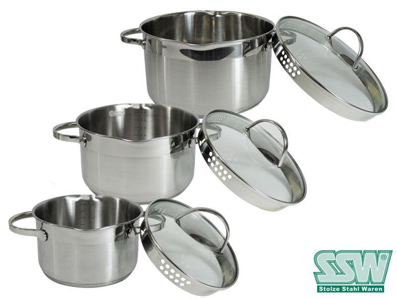SSW Puodas "Comfort" su snapeliu 24cm 6,1l