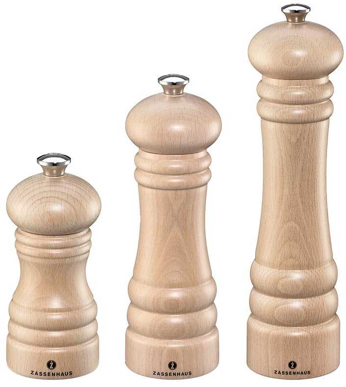 Zassenhaus Malūnėlis pipirams/druskai "Berlin" 12cm - 40cm