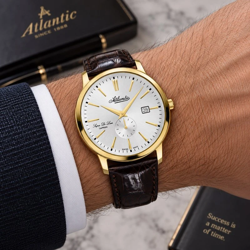 Laikrodis Atlantic Super De Luxe 64352.45.21