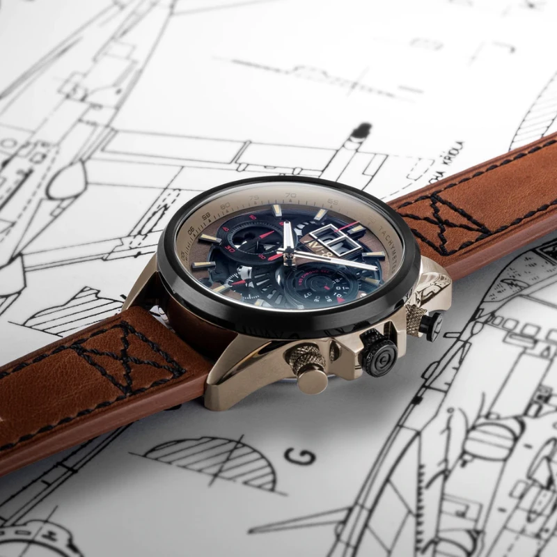 Laikrodis AVI-8 Hawker Harrier II Matador Chronograph AV-4065-06