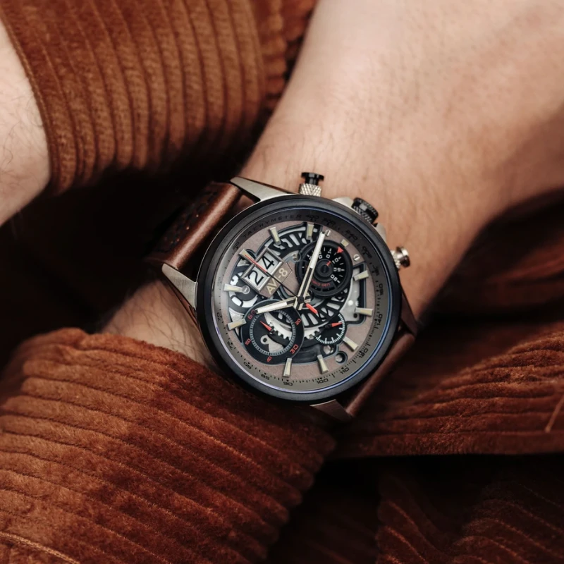 Laikrodis AVI-8 Hawker Harrier II Matador Chronograph AV-4065-06