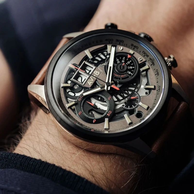 Laikrodis AVI-8 Hawker Harrier II Matador Chronograph AV-4065-06