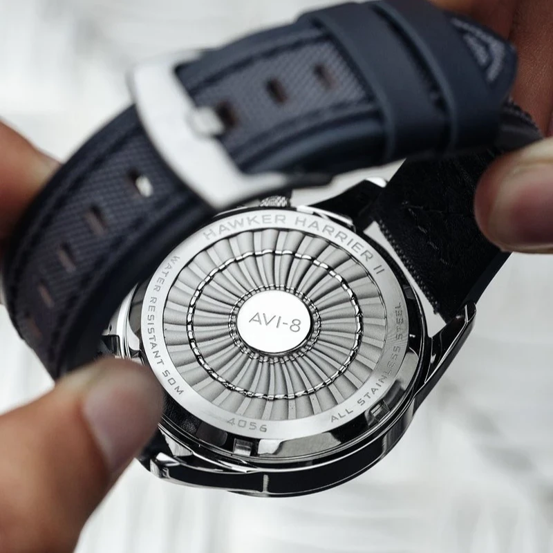 Laikrodis AVI-8 HAWKER HARRIER II Retrograde Chronograph AV-4056-04