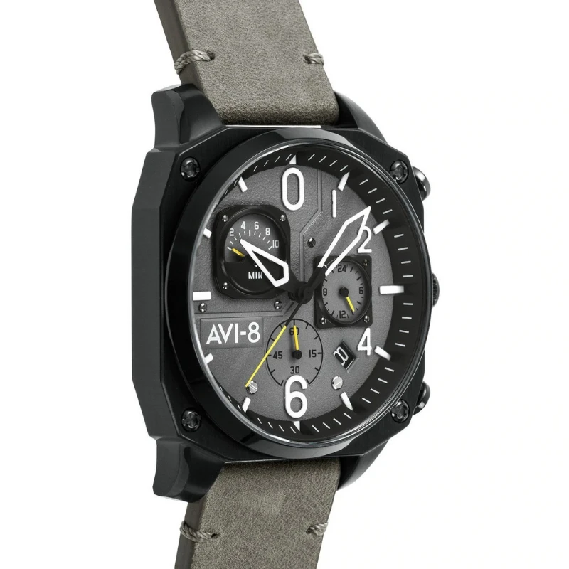 Laikrodis AVI-8 Hawker Hunter Retrograde Chronograph AV-4052-03