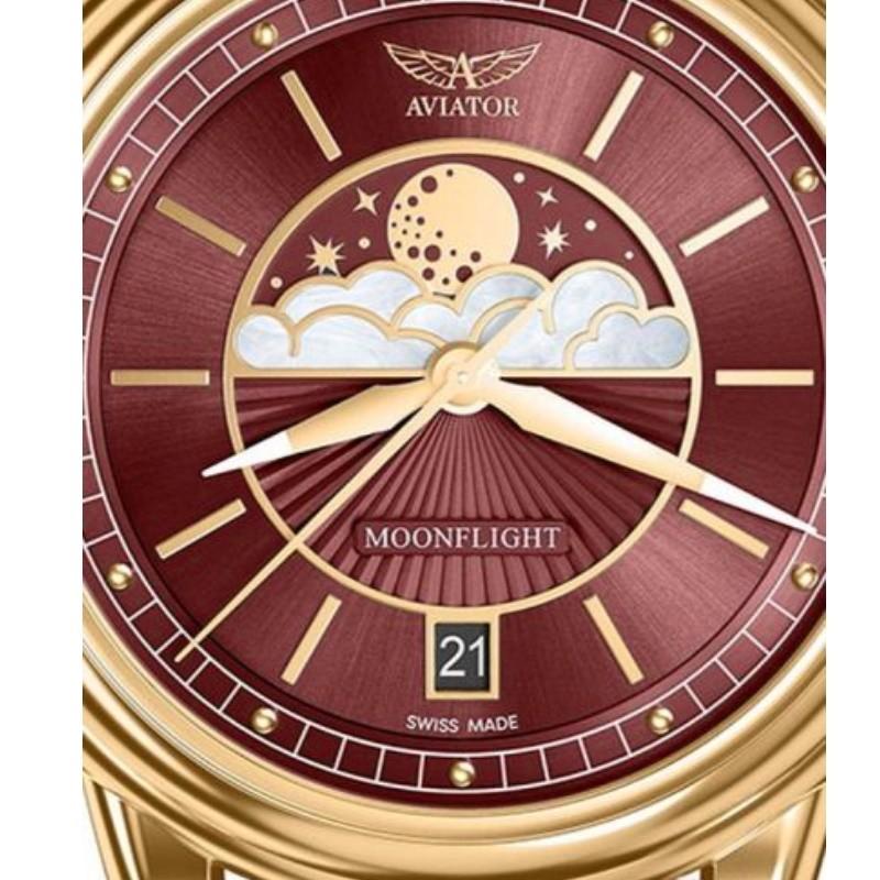 Laikrodis AVIATOR Douglas Moonflight V.1.33.2.265.4