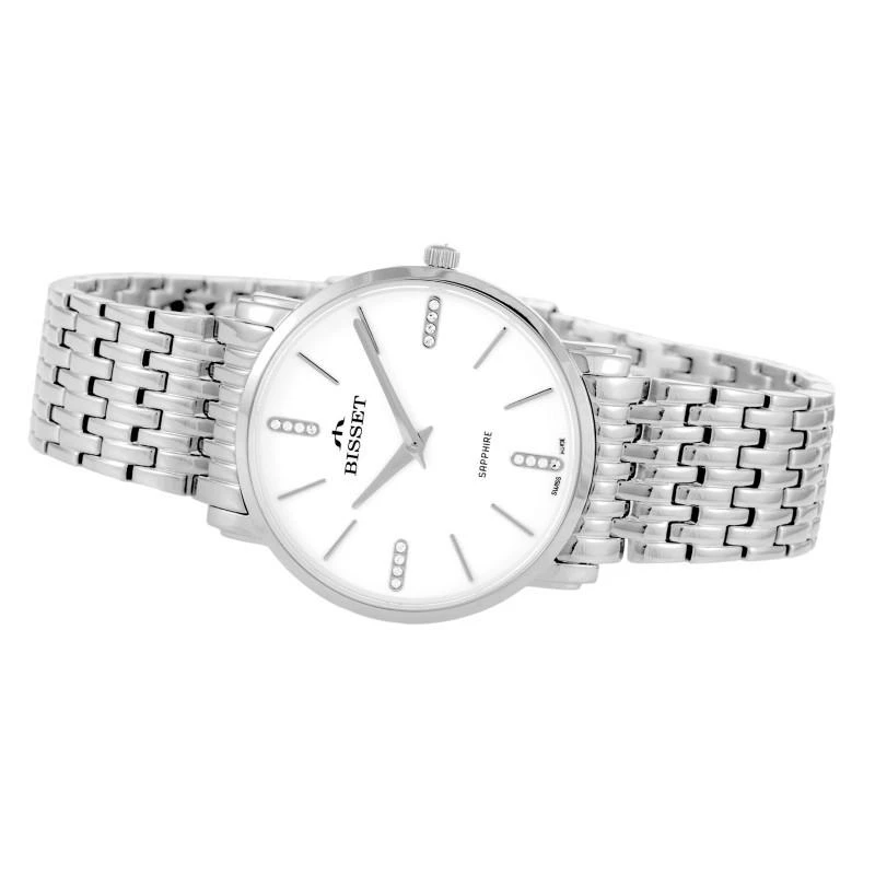 Laikrodis Bisset Leur New BSBE54SIWX03B1