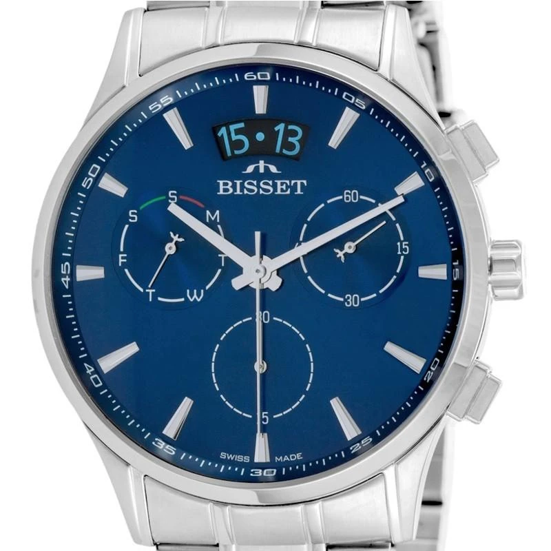 Laikrodis Bisset Lugano New BSDF34SIDX05AX