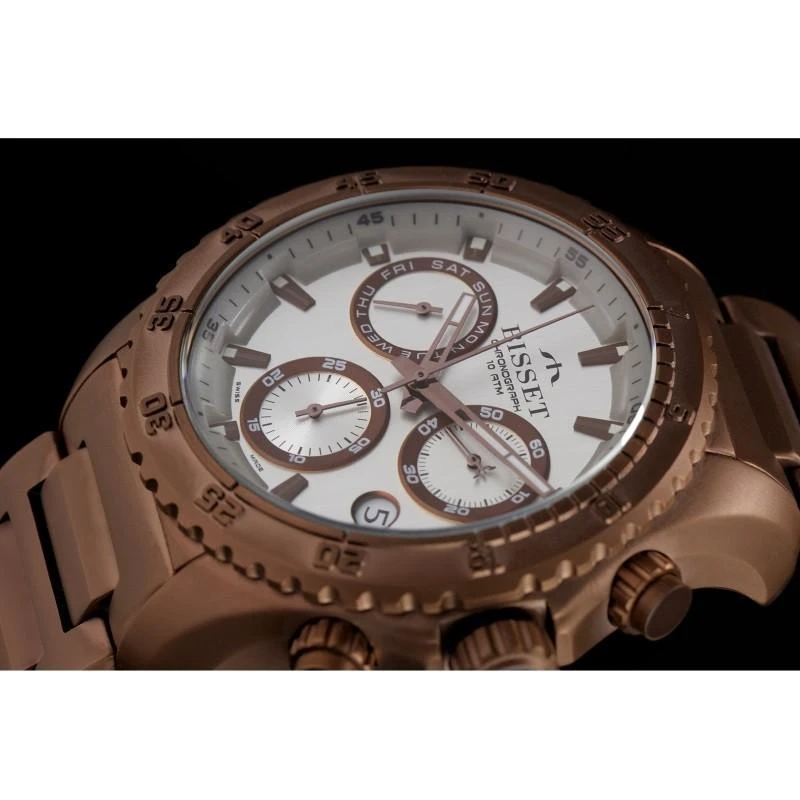 Laikrodis BISSET Titanium Chrono BSDF16VISY10BX