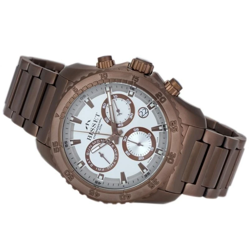 Laikrodis BISSET Titanium Chrono BSDF16VISY10BX