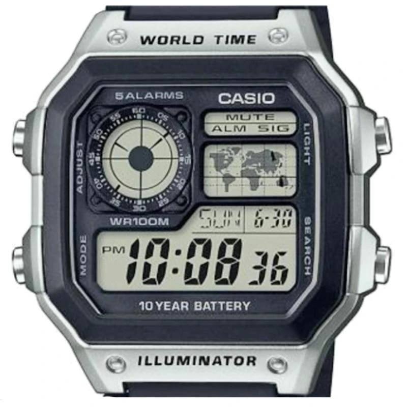 Laikrodis Casio AE-1200WH-1CVEF