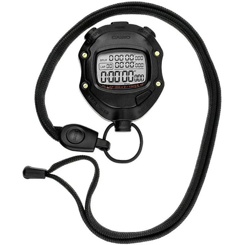 Laikrodis Casio Digital Juodas Stopwatch HS-80TW-1EF