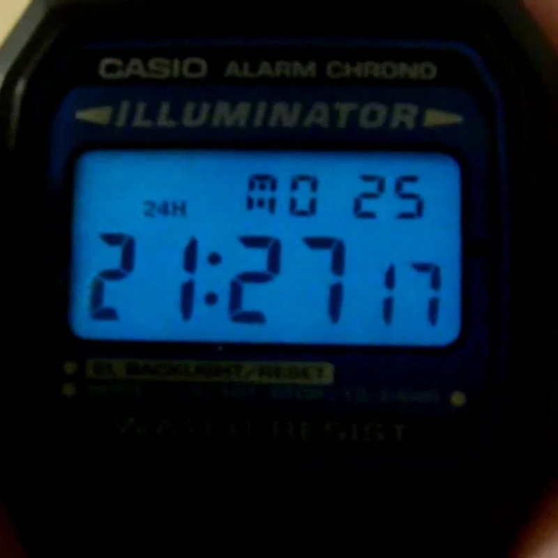 Laikrodis Casio F-105W-1AWYEF