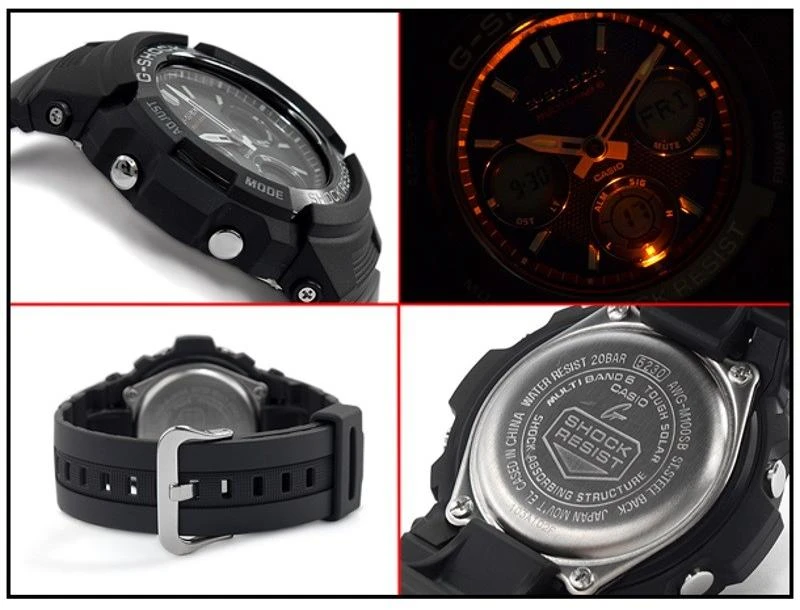 Laikrodis Casio G-Shock AWG-M100SB-2AER