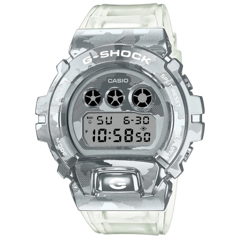 Laikrodis Casio G-SHOCK G-CLASSIC GM-6900SCM-1ER Skeleto kamufliažas