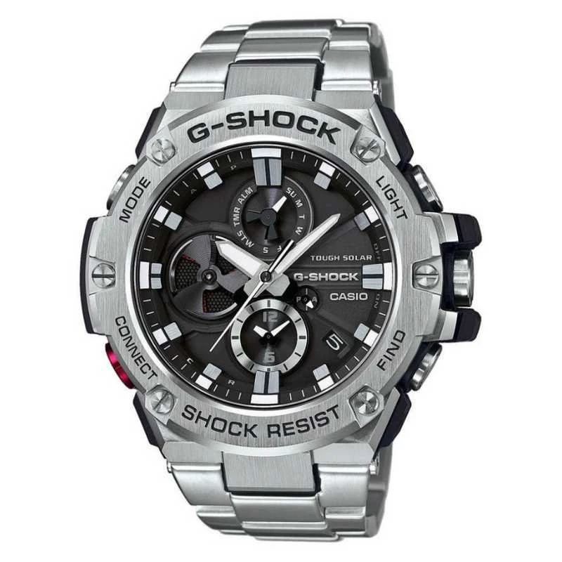 Laikrodis Casio G-SHOCK G-STEEL „Bluetooth“ saulės energija varomas GST-B100D-1AER