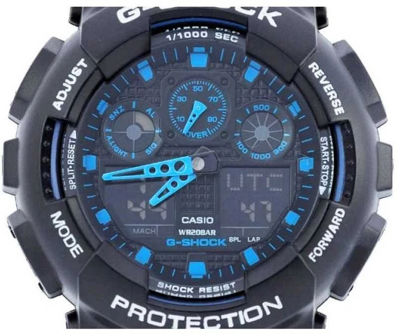 VYRIŠKAS LAIKRODIS CASIO G-SHOCK GA-100-1A2ER (zd135b)