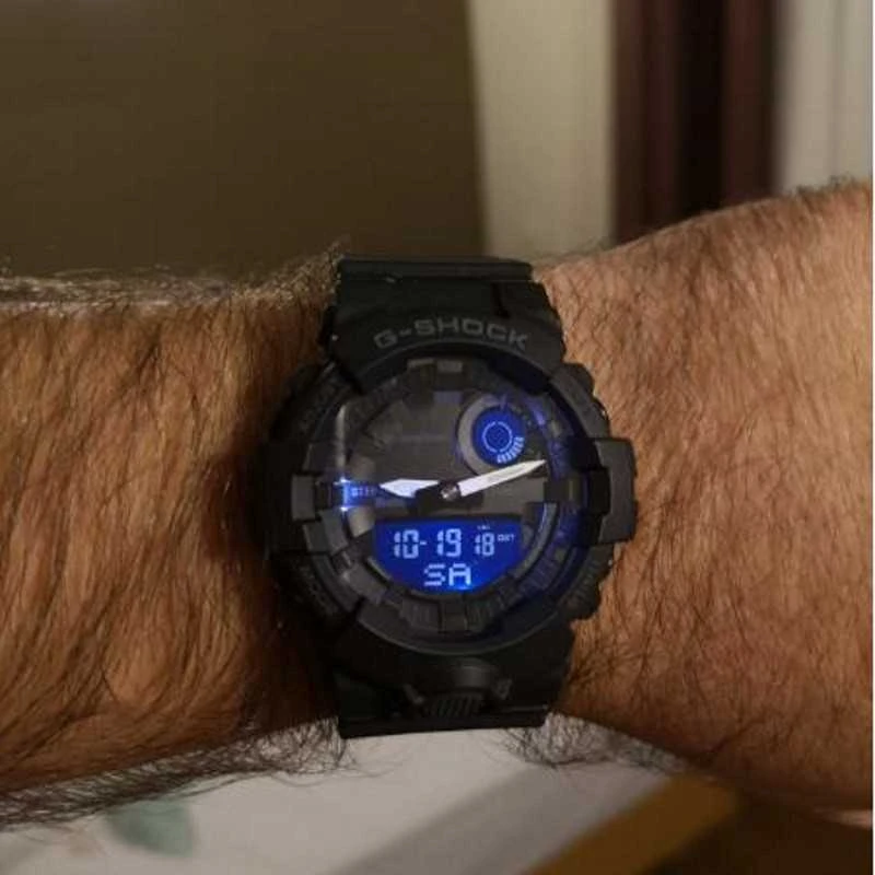 Casio GBA-800-1AER rankinis laikrodis Kvartcas Kištukinis Juoda