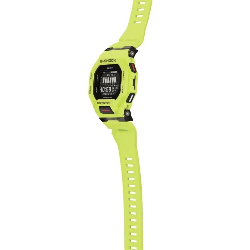 Išmanusis laikrodis Casio G-SQUAD, Salotinės spalvos su juodos spalvos detalėmis