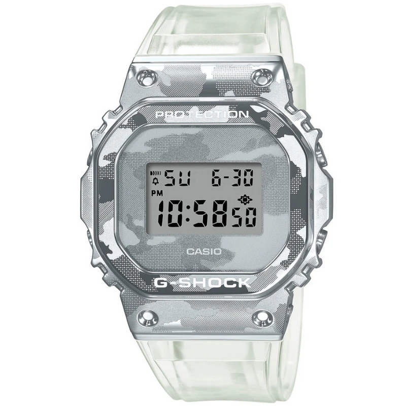 Laikrodis Casio G-SHOCK GM-5600SCM-1ER Skeleto kamufliažas