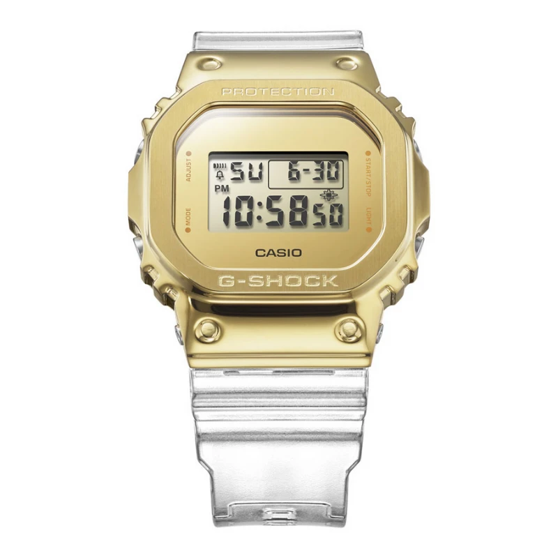Laikrodis Casio G-SHOCK GM-5600SG-9ER SKELETON GOLD SERIES