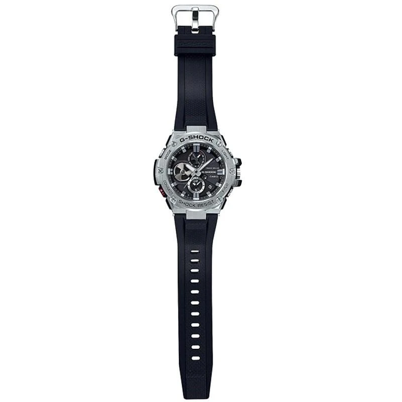 „Casio G-Shock G-Steel“ „Bluetooth“ saulės laikrodis GST-B100-1AER