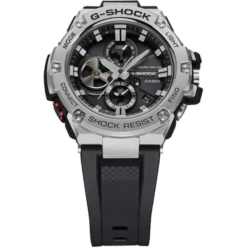 „Casio G-Shock G-Steel“ „Bluetooth“ saulės laikrodis GST-B100-1AER