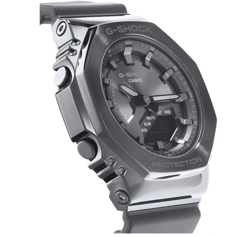 Laikrodis Casio G-shock Original GM-S2100B-8AER Dengtas metalu