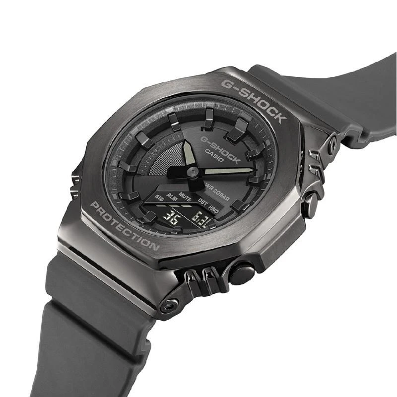 Laikrodis Casio G-shock Original GM-S2100B-8AER Dengtas metalu