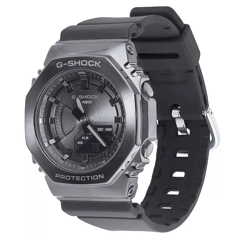 Laikrodis Casio G-shock Original GM-S2100B-8AER Dengtas metalu