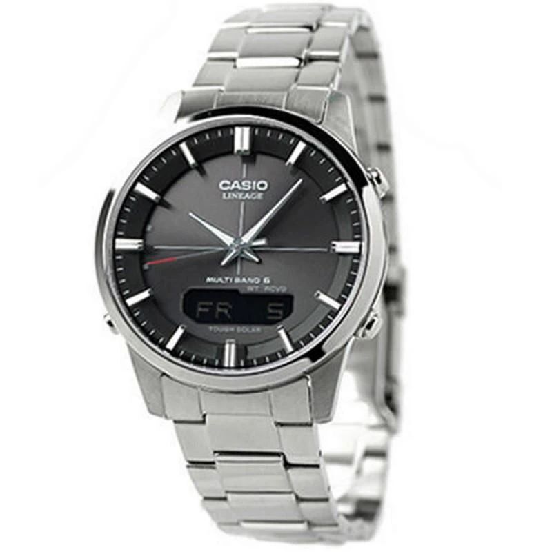„Casio“ saulės energija valdomas radijo bangomis valdomas laikrodis LCW-M170D-1AER