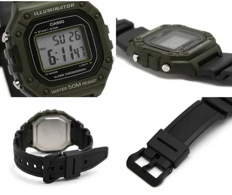 Laikrodis Casio W-218H-3AVEF