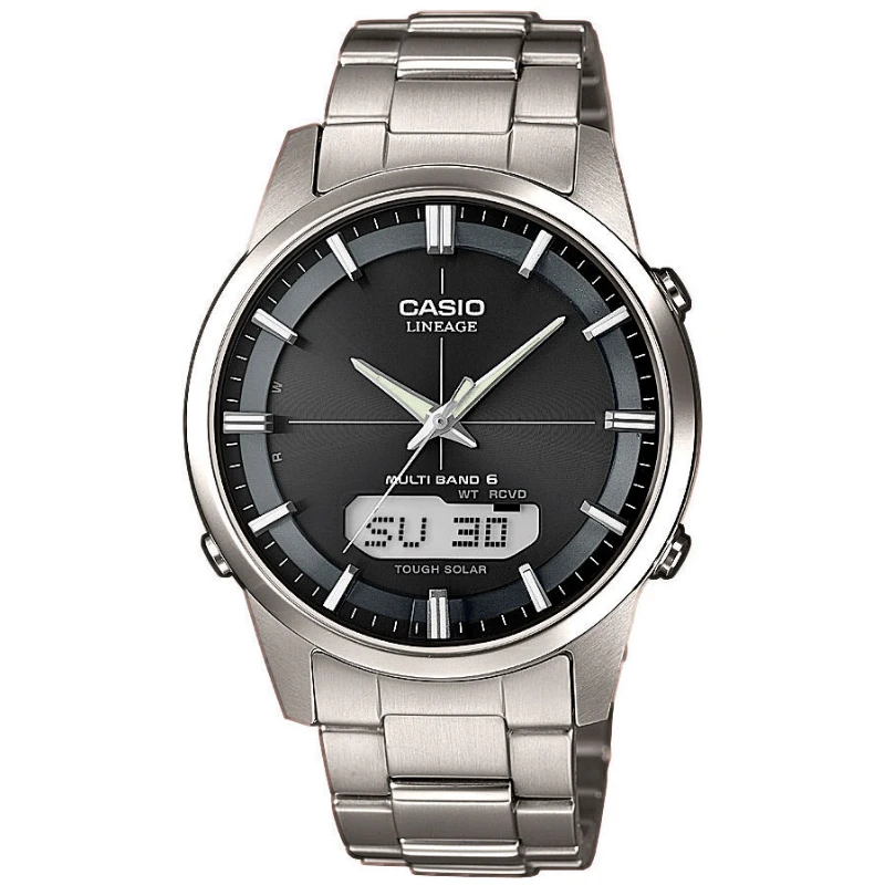 Laikrodis Casio WAVECEPTOR Saulės radijo bangomis valdomas LCW-M170TD-1AER