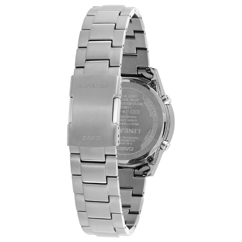 Laikrodis Casio WAVECEPTOR saulės energija varomas radijo bangomis valdomas LCW-M170TD-7AER