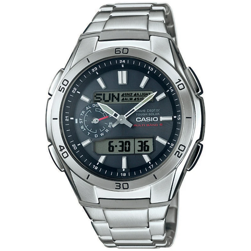 Laikrodis Casio bangų receptorius WVA-M650D-1AER