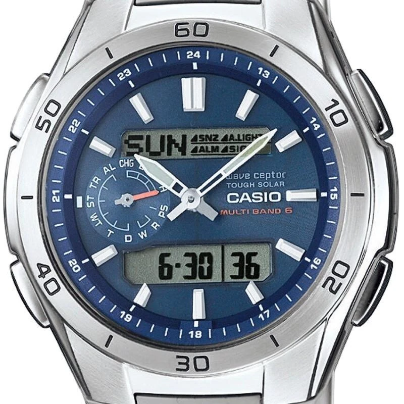 Laikrodis Casio bangų receptorius WVA-M650D-2AER