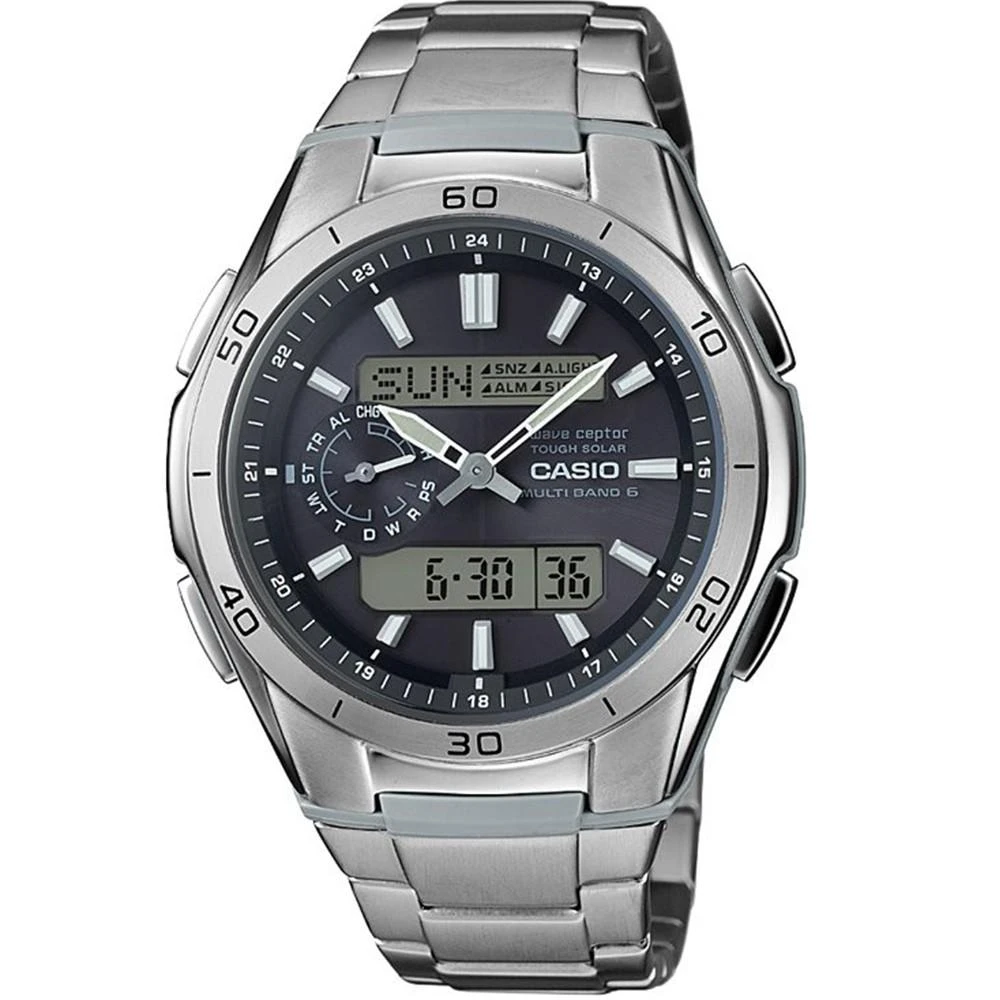 Laikrodis „Casio“ bangų receptorius Bangų receptorius WVA-M650TD-1AER