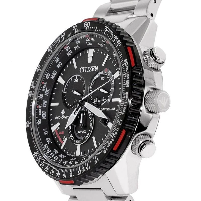 Laikrodis „Citizen Eco-Drive Promaster“ radijo bangomis valdomas „Sky Caliber“ CB5001-57E