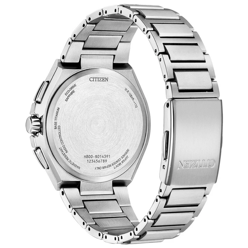 Laikrodis „Citizen Eco-Drive“ radijo bangomis valdomas titano AT8234-85A