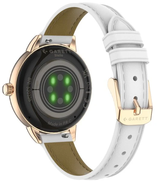 Garett išmanusis laikrodis su lietuvišku meniu Stella Rose Gold Solid Steel