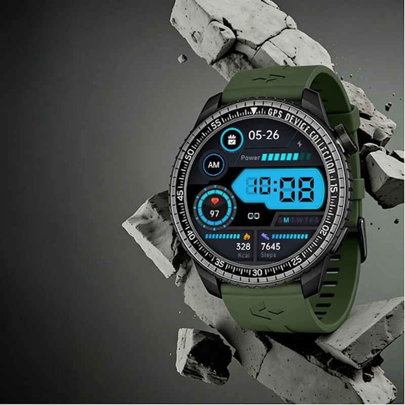 Išmanusis laikrodis Garett Compass GPS juoda